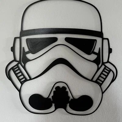 Tranh treo tường 3D Stormtrooper phong cách Star Wars