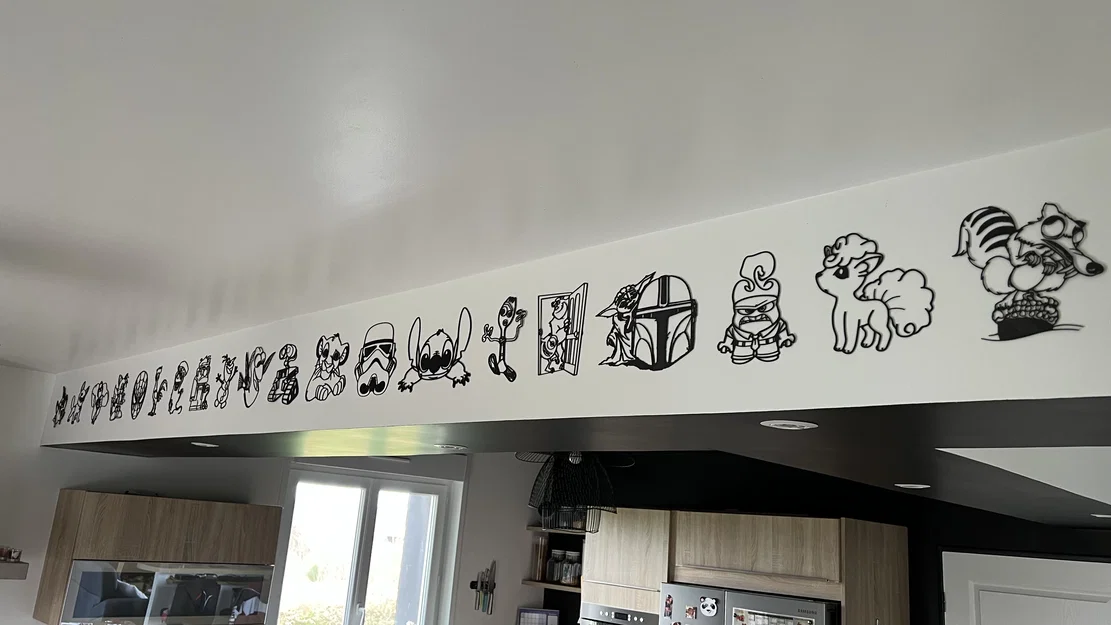 Tranh treo tường Papa Smurf 3D - Phụ kiện decor độc đáo cho fan hoạt hình - Image 4