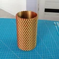 Bình hoa 3D họa tiết vảy cá trang trí độc đáo - Thumbnail 2