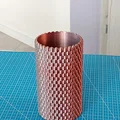Bình hoa 3D họa tiết vảy cá trang trí độc đáo - Thumbnail 4