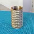 Bình hoa 3D họa tiết vảy cá trang trí độc đáo - Thumbnail 5