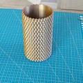 Bình hoa 3D họa tiết vảy cá trang trí độc đáo - Thumbnail 6