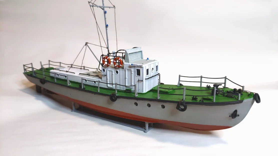 Tàu sông project 376 “Yaroslavets” tỉ lệ HO - Image 1