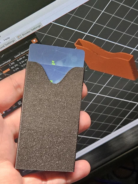 Ví Đựng Danh Thiếp Tối Giản In 3D (Pocket Business Card Holder) - Image 1