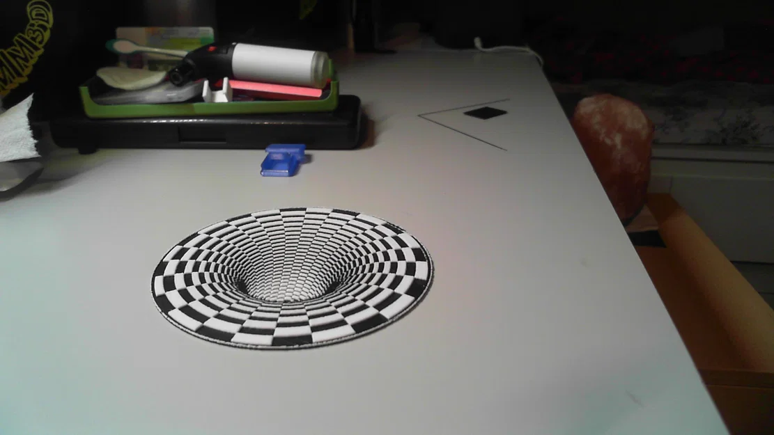 optical illusion hueforge – Ảo ảnh thị giác Hueforge - Image 1