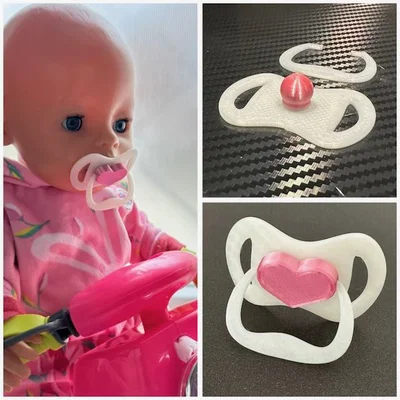 Núm ti giả cho búp bê Baby Born (Baby Born Schnuller / toy doll pacifier)