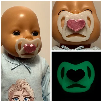 Núm ti giả cho búp bê Baby Born (Baby Born Schnuller / toy doll pacifier)