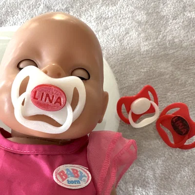 Núm ti giả cho búp bê Baby Born (Baby Born Schnuller / toy doll pacifier)