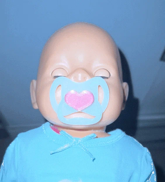 Núm ti giả cho búp bê Baby Born (Baby Born Schnuller / toy doll pacifier) - Image 4