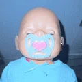 Núm ti giả cho búp bê Baby Born (Baby Born Schnuller / toy doll pacifier) - Thumbnail 4