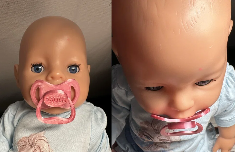 Núm ti giả cho búp bê Baby Born (Baby Born Schnuller / toy doll pacifier) - Image 5