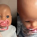 Núm ti giả cho búp bê Baby Born (Baby Born Schnuller / toy doll pacifier) - Thumbnail 5
