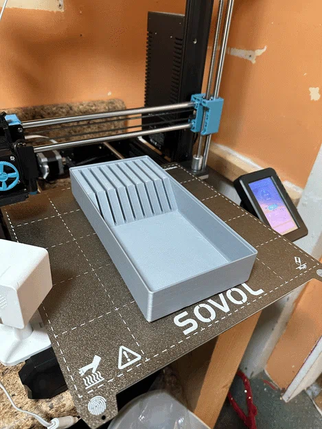 Khay Đựng Dao Nhà Bếp Chuẩn Hệ Gridfinity - In 3D Tiện Lợi - Image 1