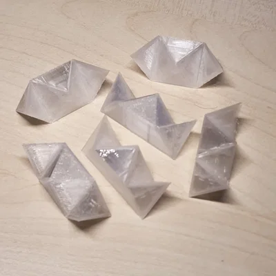 Crystal Puzzle: Bộ lắp ráp hình học 3D độc đáo cho mọi người