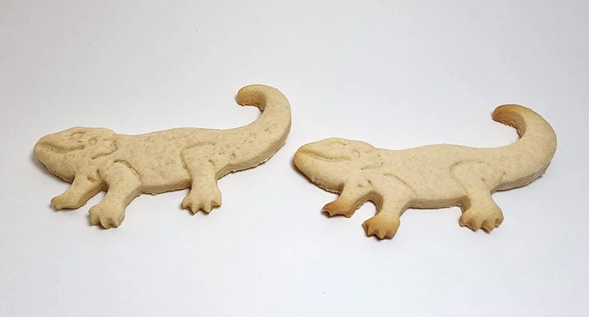 Khuôn cắt bánh quy hình thằn lằn (Bearded Dragon) - Image 1