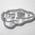Khuôn cắt bánh quy hình thằn lằn (Bearded Dragon) - Thumbnail 3