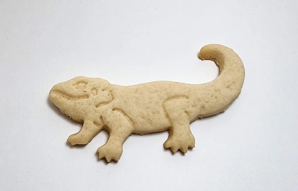 Khuôn cắt bánh quy hình thằn lằn (Bearded Dragon) - Image 5
