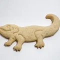 Khuôn cắt bánh quy hình thằn lằn (Bearded Dragon) - Thumbnail 5