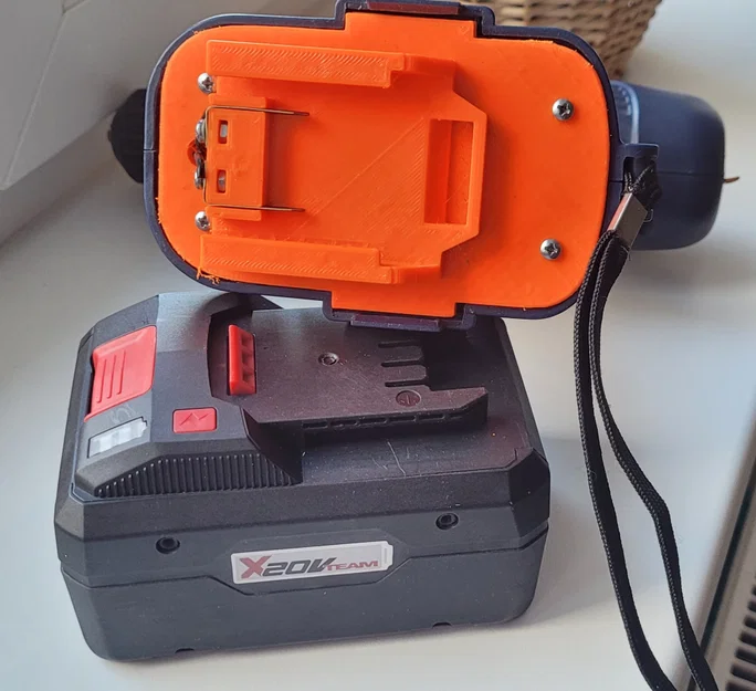 AKU PARKSIDE holder – Konektor pin PARKSIDE 20V (SMART PAPS 208 A1) - Image 1