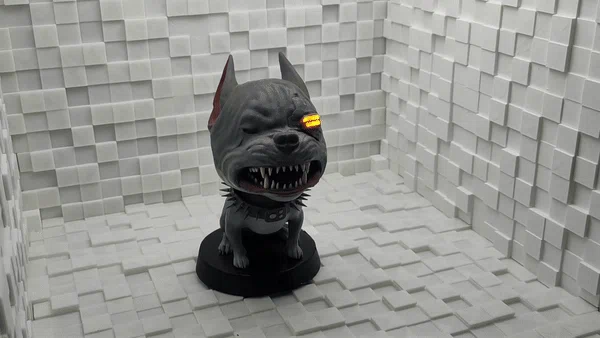 Cyberdog Bobblehead – Bobblehead Cyberpunk 2077 có LED - Image 1