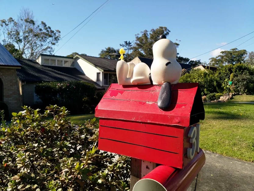 Hộp thư Snoopy và Woodstock - Image 3