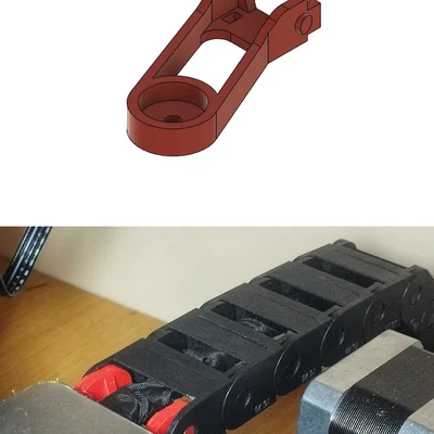Pát Đỡ Cable Chain Heat Bed cho Ender 3 (Ender 3 Cable Chain Heat Bed Bracket)