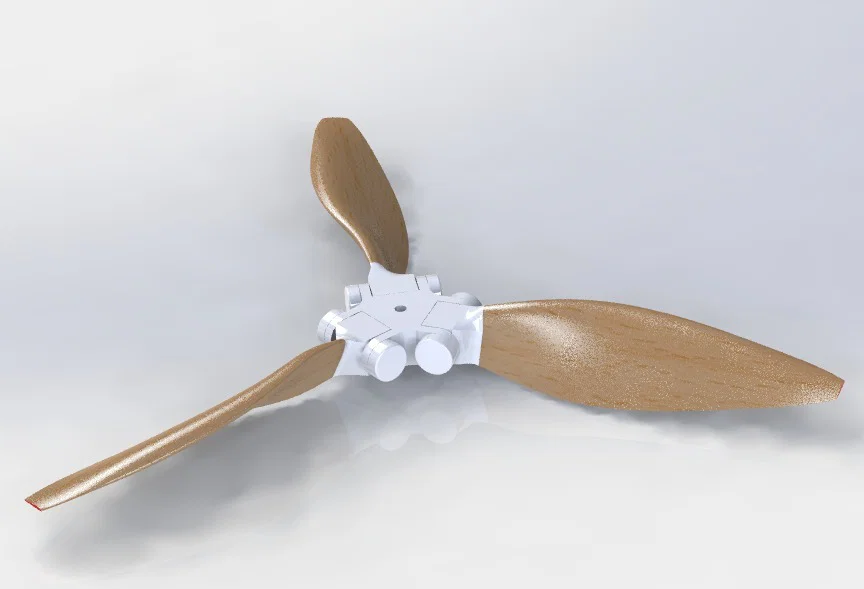 Cánh quạt gấp (Folding Propeller) 3mm cho máy bay RC - Image 1