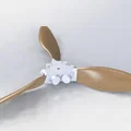 Cánh quạt gấp (Folding Propeller) 3mm cho máy bay RC - Thumbnail 1