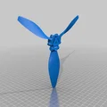 Cánh quạt gấp (Folding Propeller) 3mm cho máy bay RC - Thumbnail 6