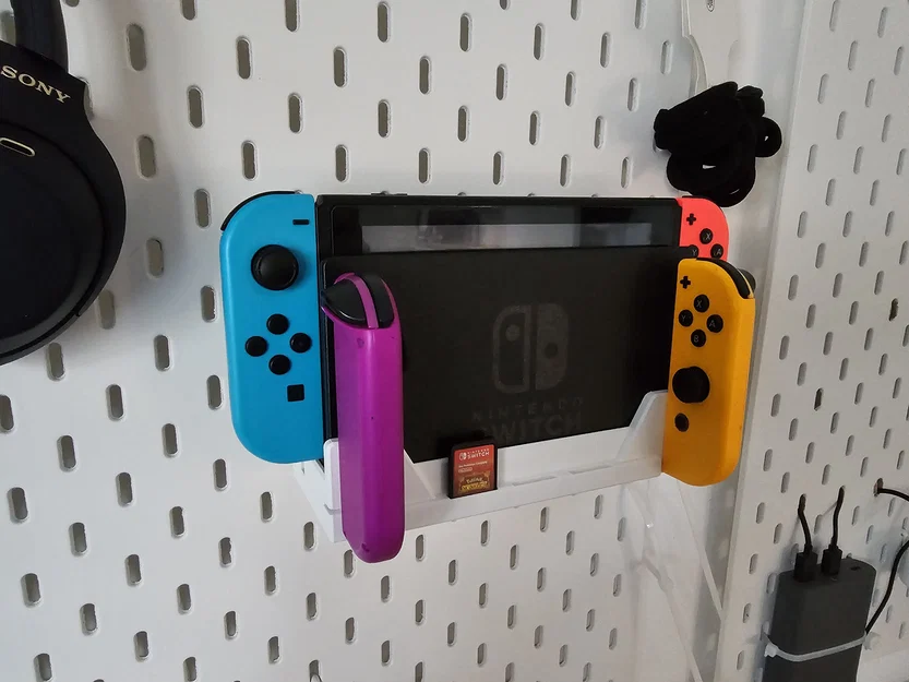 Giá treo Skadis cho dock Nintendo Switch - Image 1