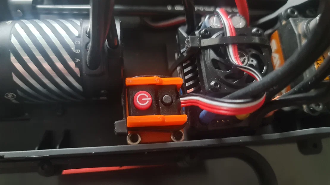 Giá đỡ công tắc Hobbywing cho Tekno SCT410 2.0 / MT410 2.0 tỉ lệ 1/10 - Image 1