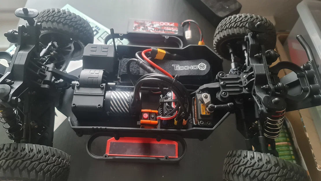 Giá đỡ công tắc Hobbywing cho Tekno SCT410 2.0 / MT410 2.0 tỉ lệ 1/10 - Image 2