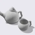 Ấm trà xịt nước kèm ly (Water spraying Teapot with cups) - Thumbnail 3