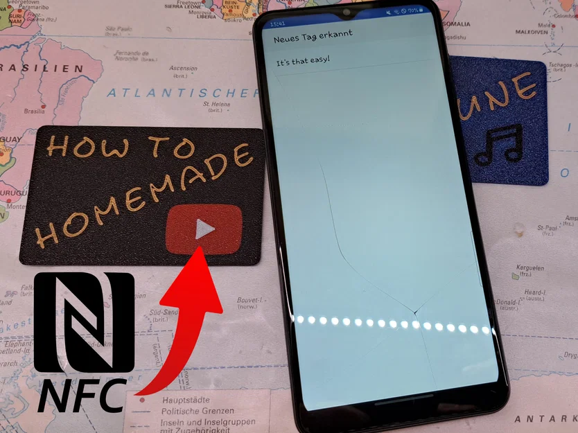 Thẻ Danh Thiếp NFC Tùy Biến (Custamizable NFC Business Card) - Image 1