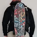Móc treo balo để mang skateboard - Thumbnail 4