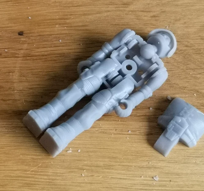 Mô hình in 3D nhân vật phi công STARCOM M-6: Capt. Rick Ruffing - Image 3