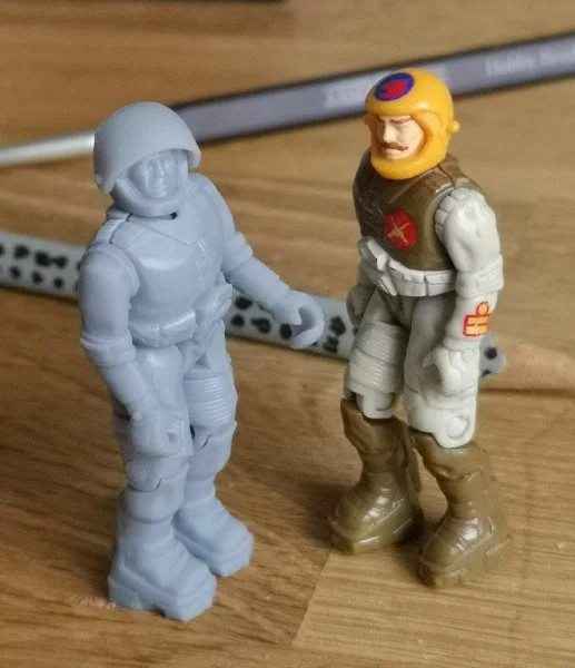 Mô hình in 3D nhân vật phi công STARCOM M-6: Capt. Rick Ruffing - Image 4