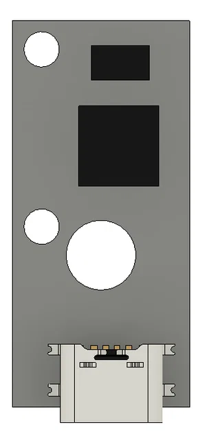 Mô hình 3D giá đỡ cho cảm biến Bigtreetech BTT ADXL345 - Image 2