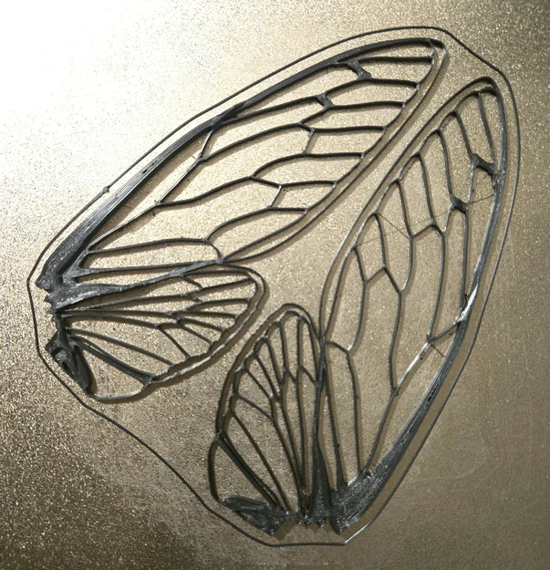 Cánh ve sầu siêu thực (Realistic cicada wings) - Image 2