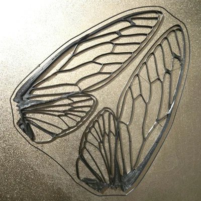 Cánh ve sầu siêu thực (Realistic cicada wings)