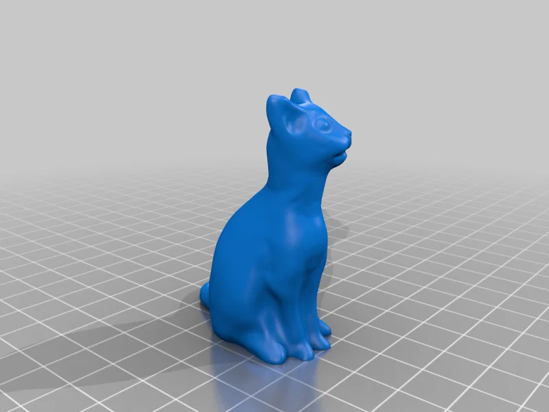 Mô hình chú mèo 3D dễ thương (Adorable Cat) - File in 3D chất lượng - Image 1