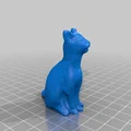 Mô hình chú mèo 3D dễ thương (Adorable Cat) - File in 3D chất lượng - Thumbnail 1