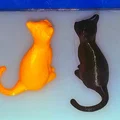 Mô hình chú mèo 3D dễ thương (Adorable Cat) - File in 3D chất lượng - Thumbnail 2