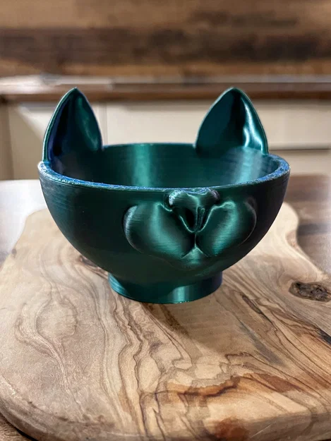 Tô đựng đồ hình mèo 3D siêu dễ thương cho tín đồ yêu mèo - Image 1