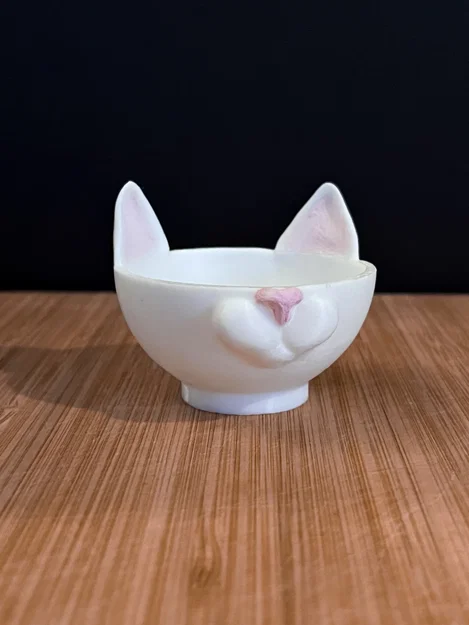 Tô đựng đồ hình mèo 3D siêu dễ thương cho tín đồ yêu mèo - Image 2