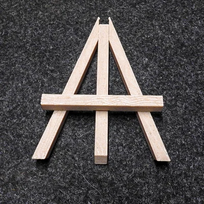 Giá đỡ tranh mini (Mini Easel) in 3D vân gỗ decor độc đáo