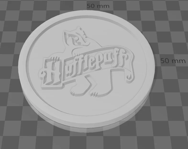 Bộ đế lót ly Harry Potter - Phụ kiện 3D cho các nhà Hogwarts - Image 1