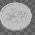 Bộ đế lót ly Harry Potter - Phụ kiện 3D cho các nhà Hogwarts - Thumbnail 1