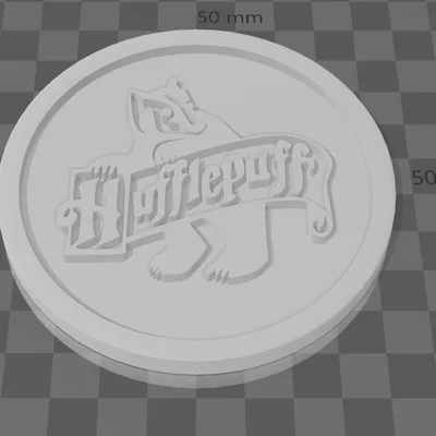 Bộ đế lót ly Harry Potter - Phụ kiện 3D cho các nhà Hogwarts