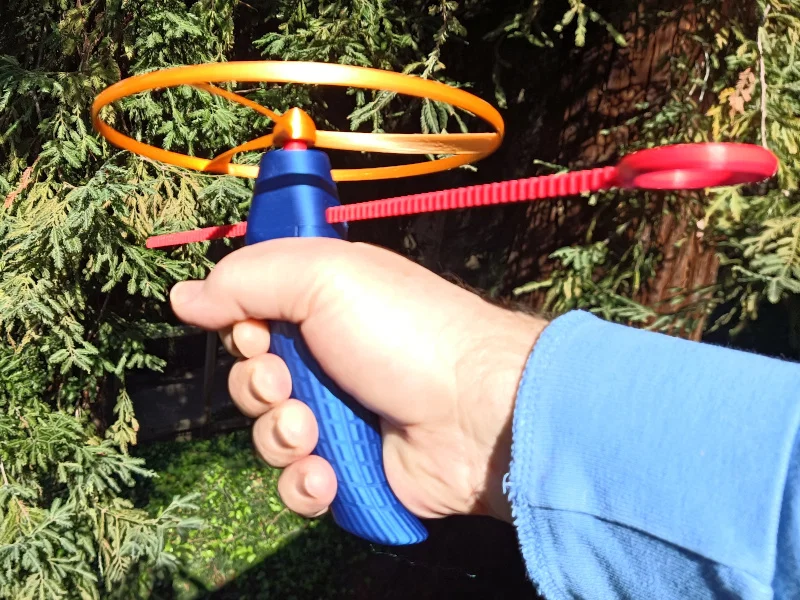 Pullcopter “Way over-engineered pullcopter v3” lắp ráp snap-fit - Image 1